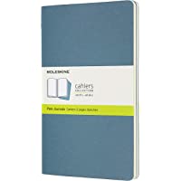 Moleskine - Cahier Journal Cuaderno de Notas- Set de 3 Cuadernos con Páginas - Tapa de Cartón y Cosido de Algodón…